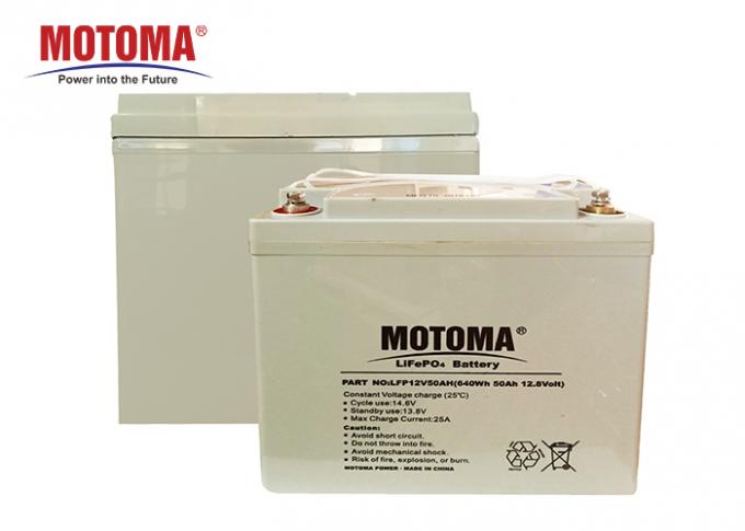 bateria de 12.8V 50Ah 100Ah 200Ah LiFePO4 para a iluminação solar 0