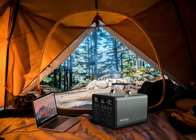 Central elétrica de energias solares portátil exterior pura da onda de seno 110V 220V 500W 1000W com MPPT 3