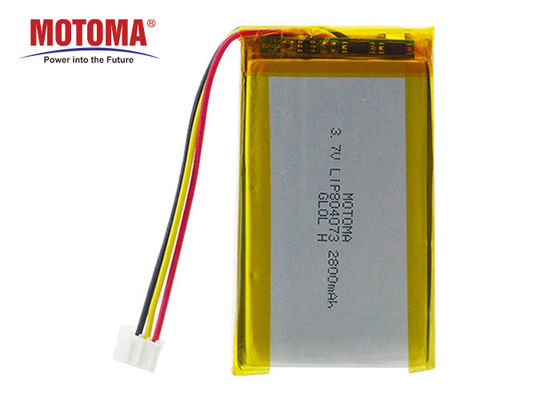 Bateria da densidade de alta energia da bateria 3.7V 2800mah de Lipolymer