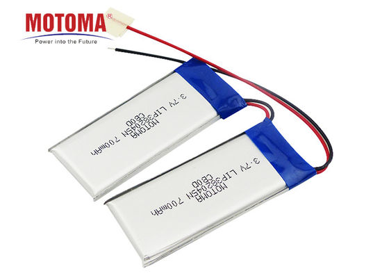 bom preço Os tempos 500+ dão um ciclo o bloco 3.7V 700mAh da bateria da vida IOT com garantia de 1 ano on-line