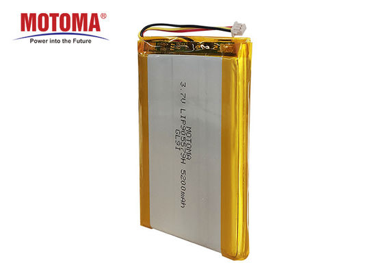 Bateria do perseguidor de GPS da motocicleta, baterias de 3.7V 5200mah Lipo