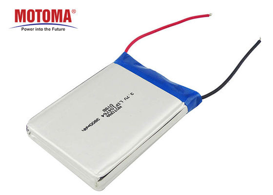 certificado recarregável do UL IEC62133 do CE de Ion Battery 3,7 V MSDS UN38.3 do lítio 3800mAh
