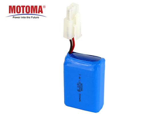 resistência interna do de alta capacidade da bateria da máquina da posição de 7.4V 1500mah baixa