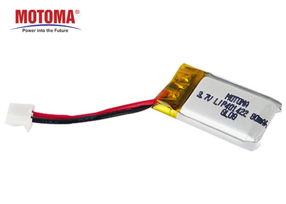 bom preço Certificado Wearable Ultrasmall do UL IEC62133 do CE da bateria 3.7V 80mah do dispositivo on-line