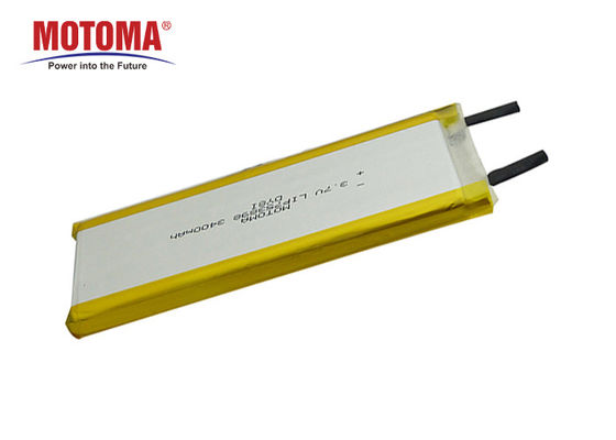 Vida personalizada de Ion Battery Pack Deep Cycle do lítio de 3400mAh 3,7 V para o dispositivo de IOT