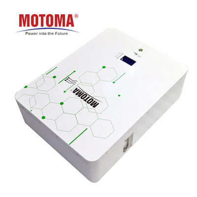 10kwh LiFePO4 bateria prismático solar fixada na parede 48V 200Ah com BMS Built In