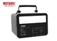 central elétrica de energias solares portátil exterior 110V de 500W 1000W 220V com MPPT